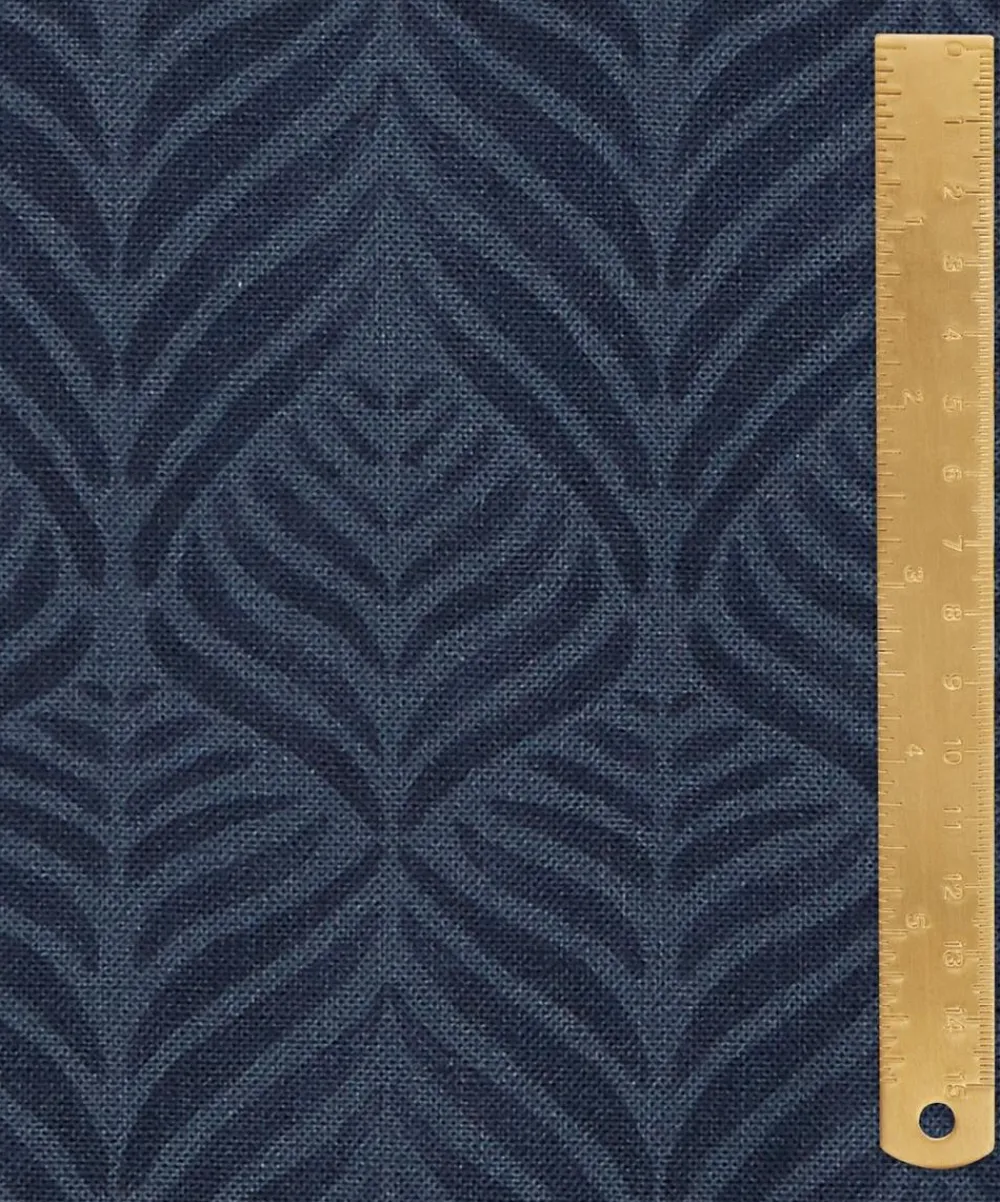 Liberty Interiors Furnishing Fabrics^Quill Landsdowne Linen in Lapis