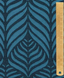 Liberty Interiors Furnishing Fabrics^Quill Weave Yarn Jacquard in Lapis