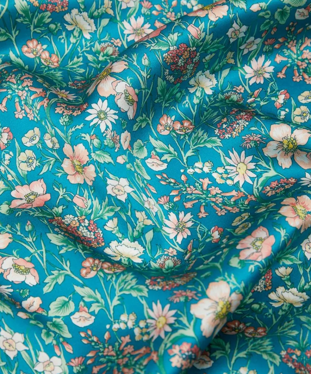 Liberty Fabrics Classic Silks|Classic Tana Lawn^Rachel Meadow Silk Satin