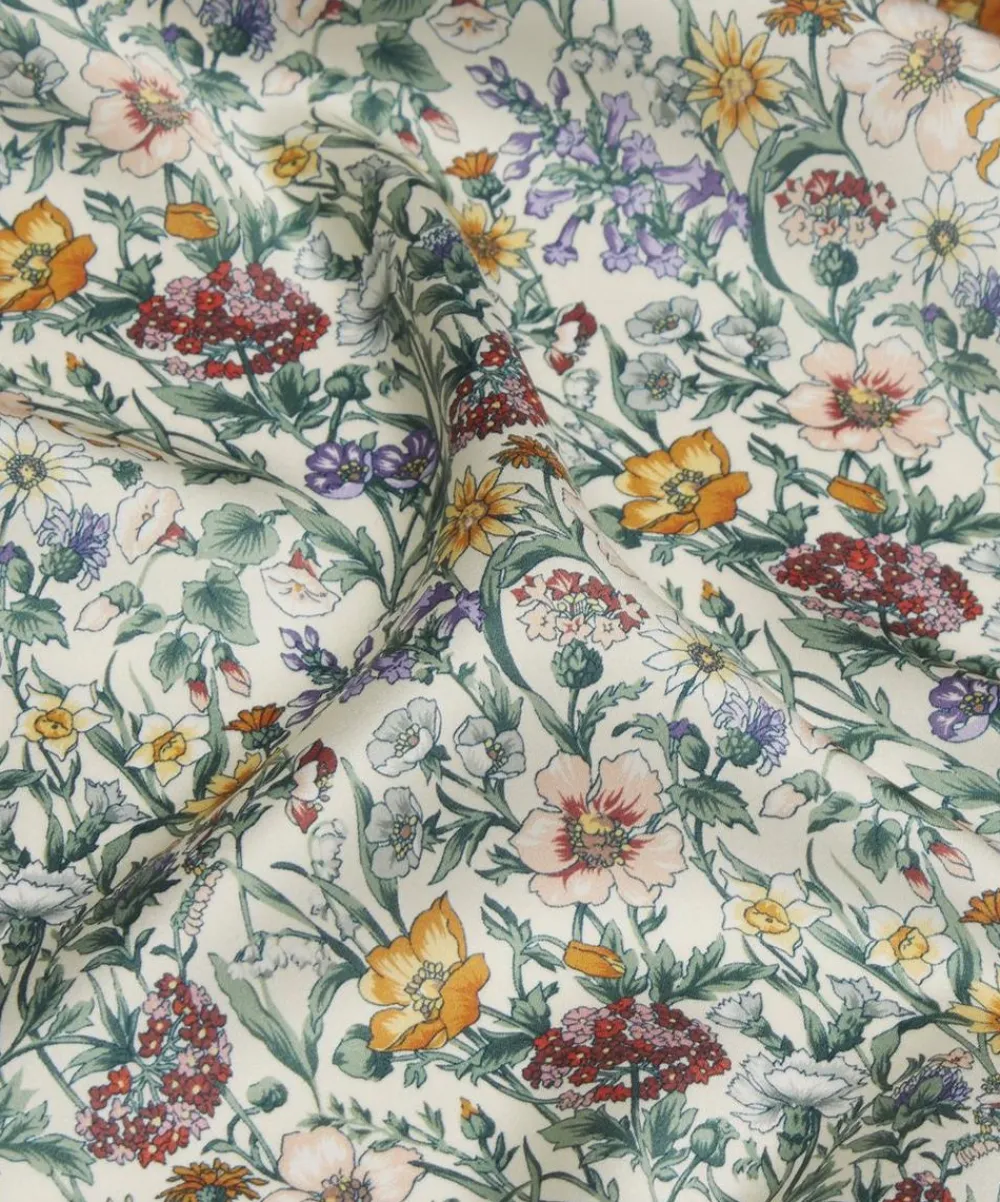 Liberty Fabrics Silk Satin|Classic Tana Lawn^Rachel Meadow Silk Satin
