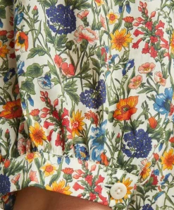Liberty Tops^Rachel Tana Lawn™ Cotton Puff-Sleeve Shirt