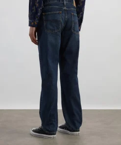 Nudie Jeans Jeans^Rad Rufus Blue Soil Straight-Leg Jeans