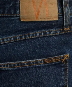 Nudie Jeans Jeans^Rad Rufus Blue Soil Straight-Leg Jeans