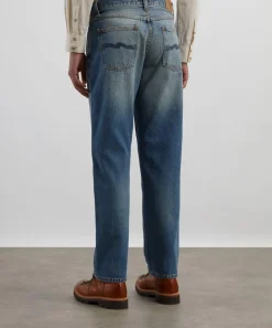 Nudie Jeans Jeans^Rad Rufus Summer Shadow Straight-Leg Jeans