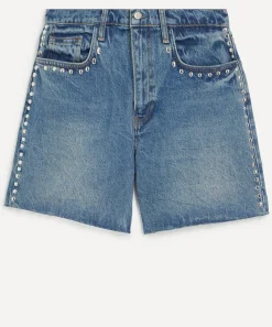 Reformation Trousers & Shorts^Raye Mid-Rise 6” Relaxed Jean Shorts