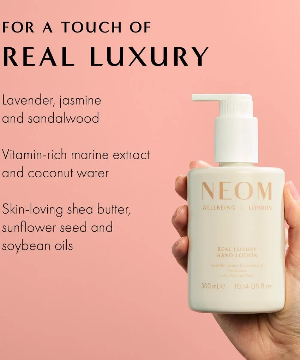 NEOM Wellbeing London Hands & Feet^Real Luxury Hand Lotion 300ml