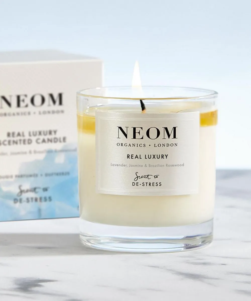 NEOM Wellbeing London Candles & Candle Holders^Real Luxury Scented Candle 185g