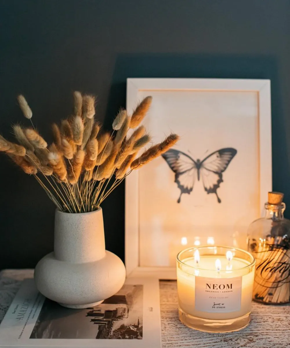 NEOM Wellbeing London Candles & Candle Holders|Wellness^Real Luxury Three-Wick Scented Candle 420g