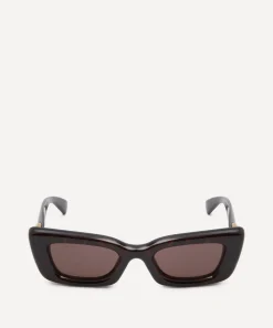 Gucci Sunglasses & Glasses^Rectangle Havana Logo Sunglasses