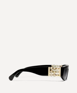 CHANEL Sunglasses & Glasses^Rectangle Sunglasses
