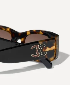 CHANEL Sunglasses & Glasses^Rectangle Sunglasses
