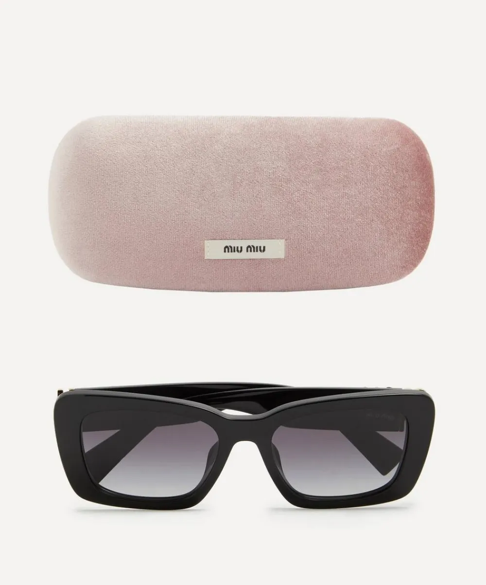 Miu Miu Sunglasses & Glasses^Rectangle Sunglasses