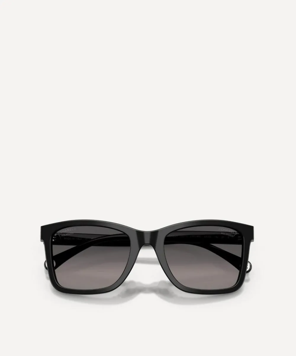 CHANEL Sunglasses & Glasses^Rectangle Sunglasses