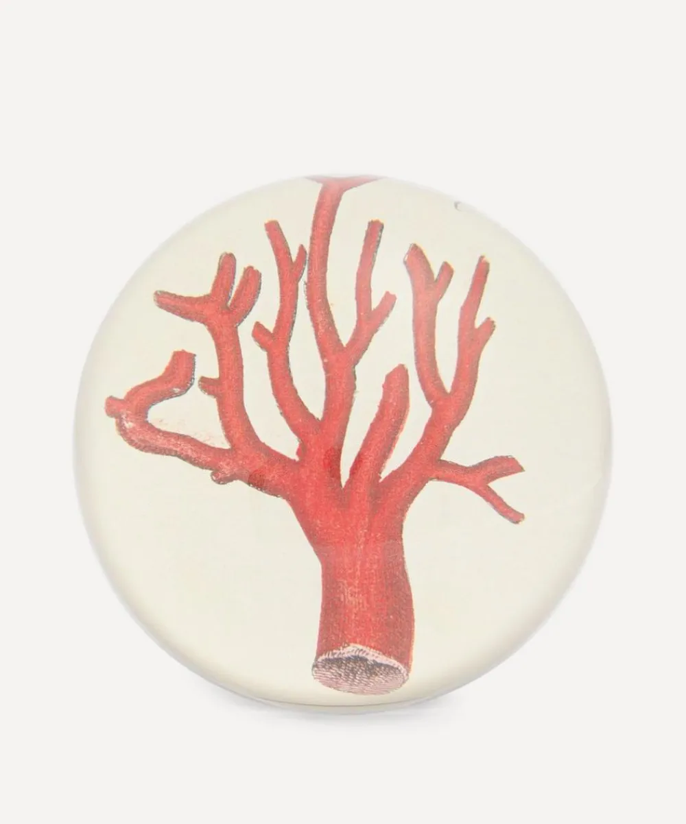 John Derian Stationery And Games^Red Coral Paperweight