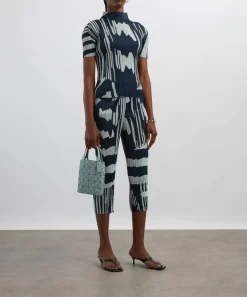 Pleats Please Issey Miyake Trousers & Shorts^REFRACTION Cropped Trousers
