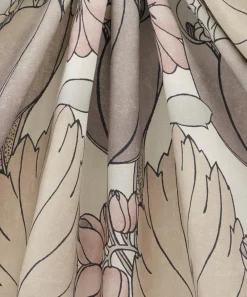 Liberty Interiors Furnishing Fabrics^Regency Tulip Landsdowne Linen in Pewter