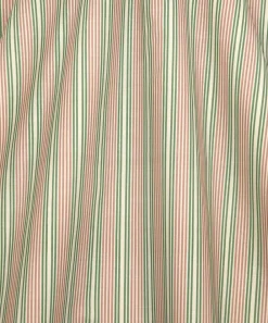 Liberty Interiors Furnishing Fabrics^Regent Stripe Cotton in Fern Pink