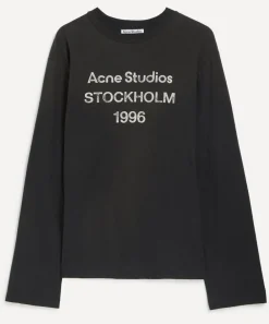 Acne Studios Tops^Relaxed Logo T-Shirt