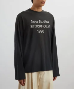 Acne Studios Tops^Relaxed Logo T-Shirt