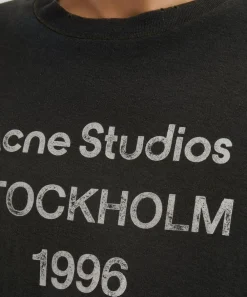 Acne Studios Tops^Relaxed Short-Sleeve Logo T-Shirt