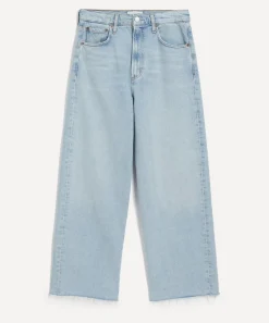 AGOLDE Jeans^Ren Stretch Cropped Wide-Leg Jeans in Beam