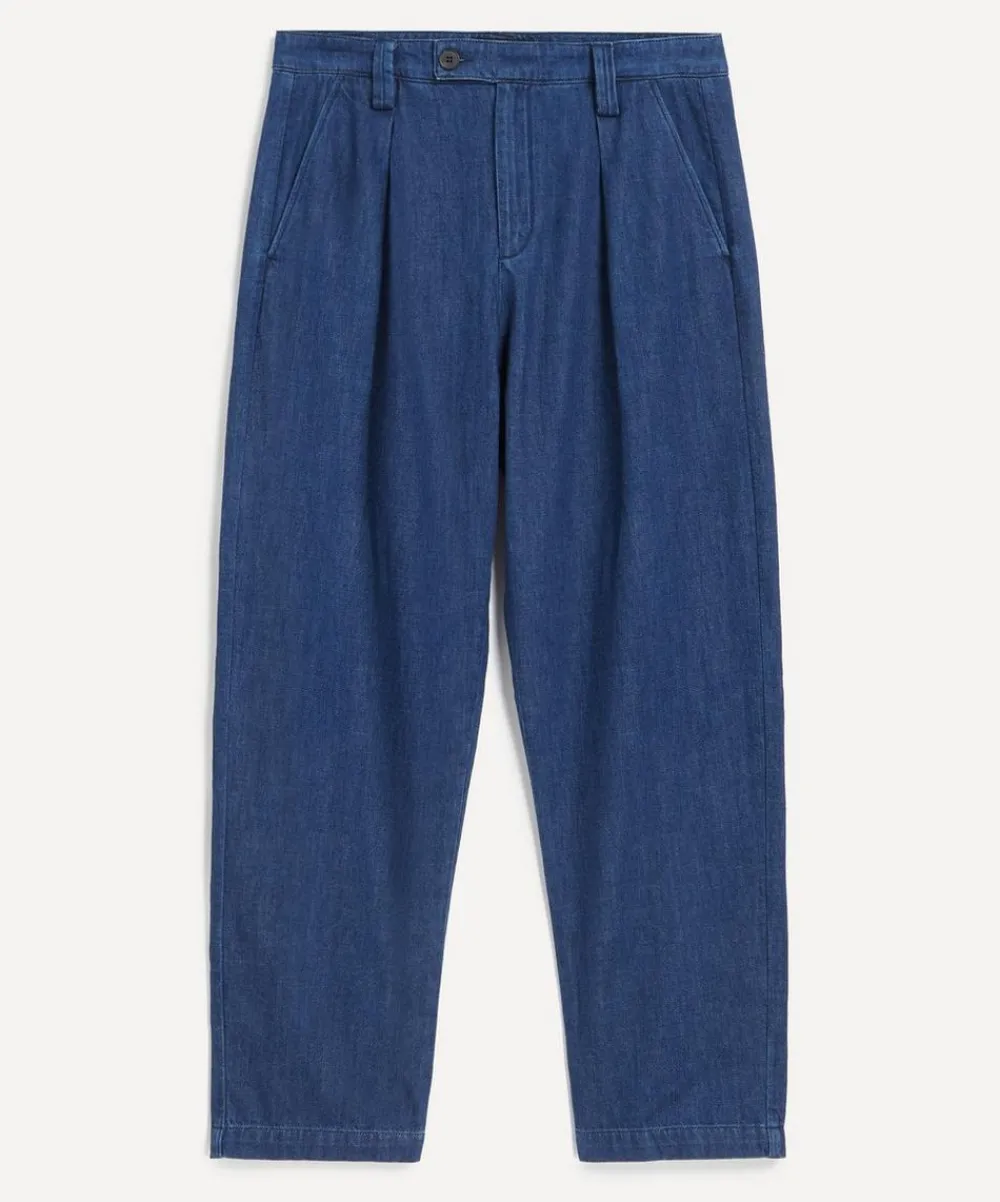 A.P.C. Trousers^Renato Wide-Leg Tapered Jeans