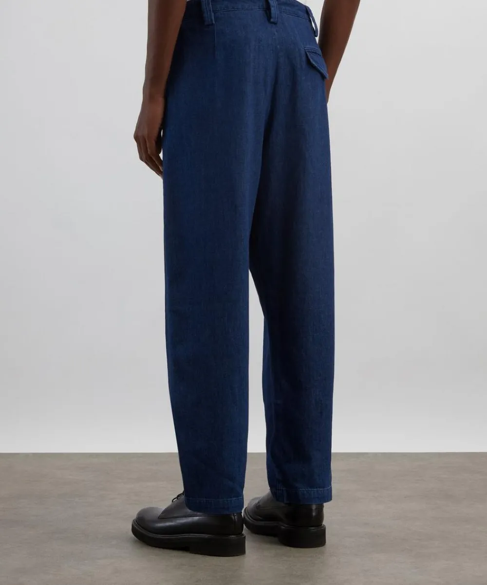 A.P.C. Trousers^Renato Wide-Leg Tapered Jeans