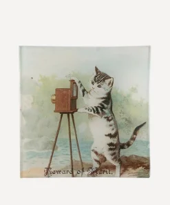 John Derian Stationery And Games^Reward of Merit Cat Vide Poche Tray
