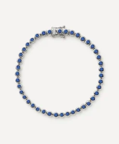Missoma Bracelets^Rhodium-Plated Tennis Round Bracelet