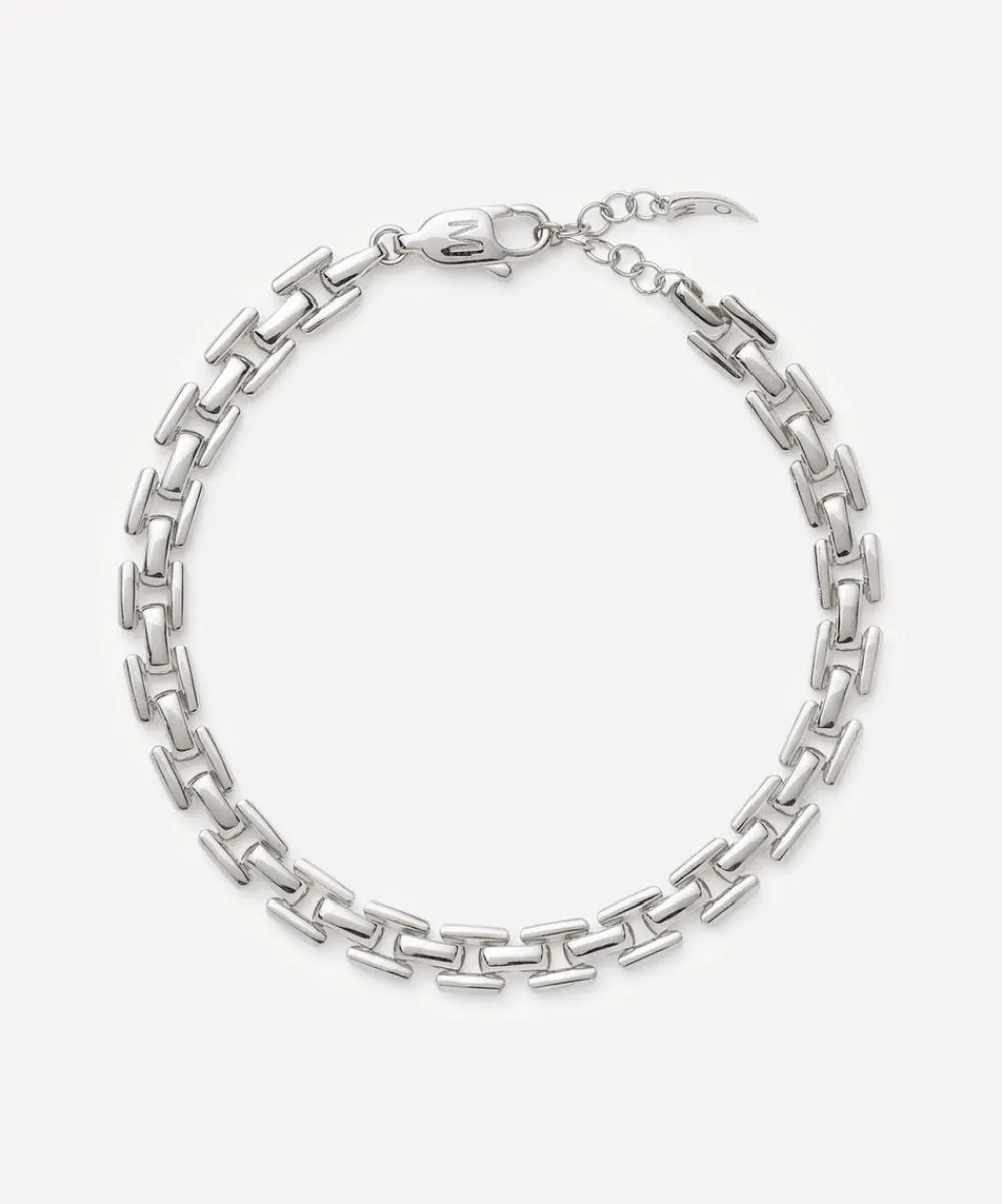Missoma Bracelets^Rhodium-Plated Timepiece Link Chain Bracelet