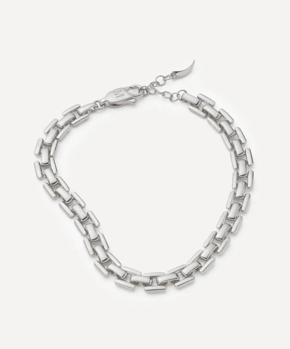 Missoma Bracelets^Rhodium-Plated Timepiece Link Chain Bracelet