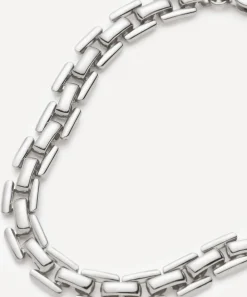 Missoma Bracelets^Rhodium-Plated Timepiece Link Chain Bracelet