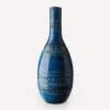 Bitossi Vases^Rimini Blu Ceramic Bottiglia Vase