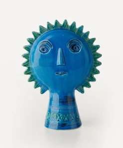 Bitossi Ornaments^Rimini Blu Ceramic Sun Figure