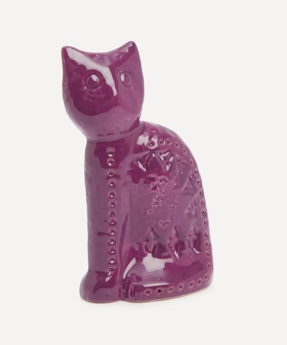 Bitossi Ornaments^Rimini by YOU Sitting Cat Figure