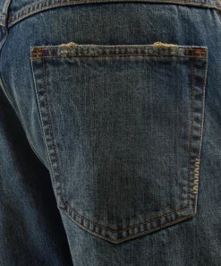 Neuw Jeans^River Baggy Straight-Leg Jeans in Delphi Selvedge