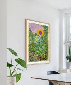 PSTR Studio Wall Art^Robert Möllard Sunflower Vase Framed Print