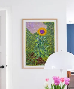 PSTR Studio Wall Art^Robert Möllard Sunflower Vase Framed Print
