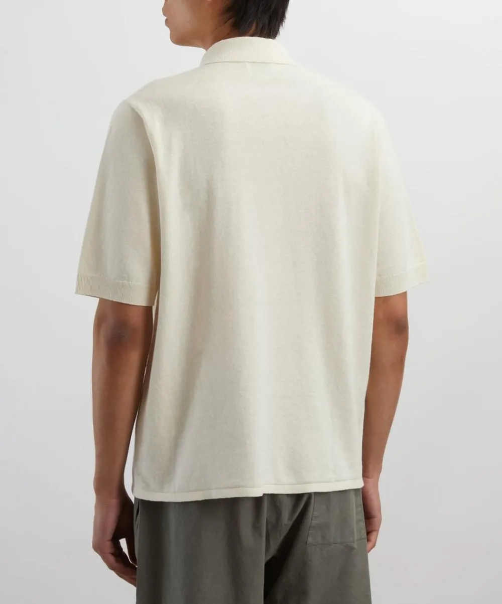 Norse Projects Shirts^Rollo Cotton-Linen Short-Sleeve Shirt