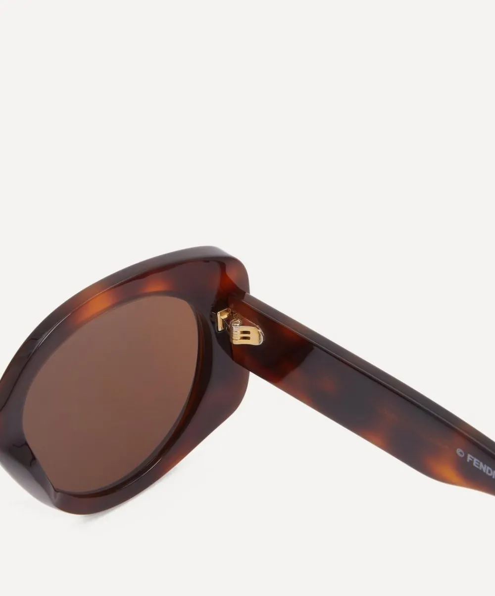 Fendi Sunglasses & Glasses^Roma Oversized Round Sunglasses