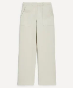 S Max Mara Trousers & Shorts^Ronnie Cotton Jersey Flared Trousers