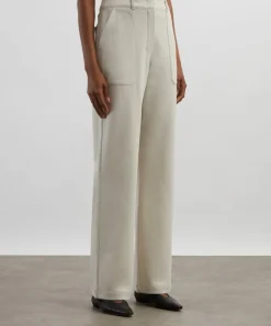 S Max Mara Trousers & Shorts^Ronnie Cotton Jersey Flared Trousers