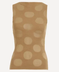 Paloma Wool Tops^Rory Cotton Jacquard Dotted Top