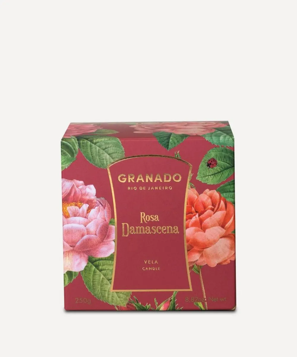 Granado Candles & Candle Holders^Rosa Damascena Scented Candle 250g