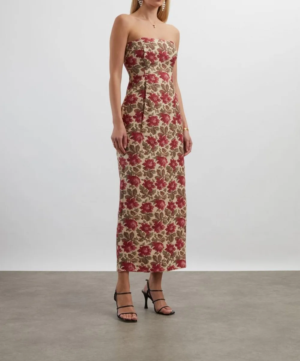 Posse Dresses^Rosalie Rose Bud Strapless Dress
