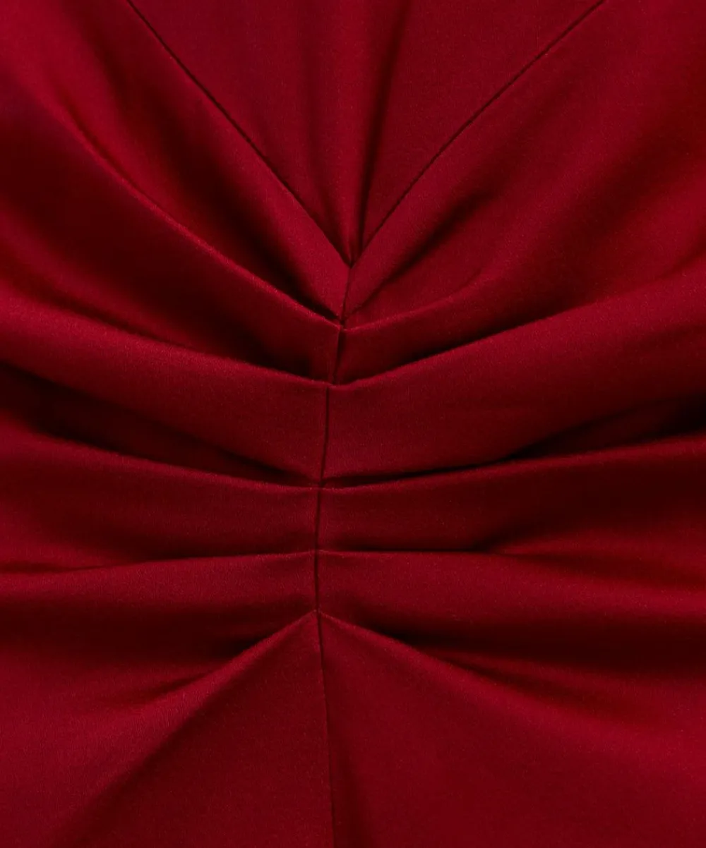 Victoria Beckham Dresses^Rose Gathered Detail T-Shirt Midi Dress