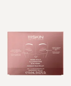111SKIN Masks & Exfoliators^Rose Gold Illuminating Eye Mask 8 x 6ml