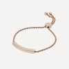 Monica Vinader Bracelets^Rose Gold Plated Vermeil Silver Linear Chain Bracelet