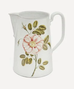 Astier de Villatte Glass & Drinksware^Rose Pitcher