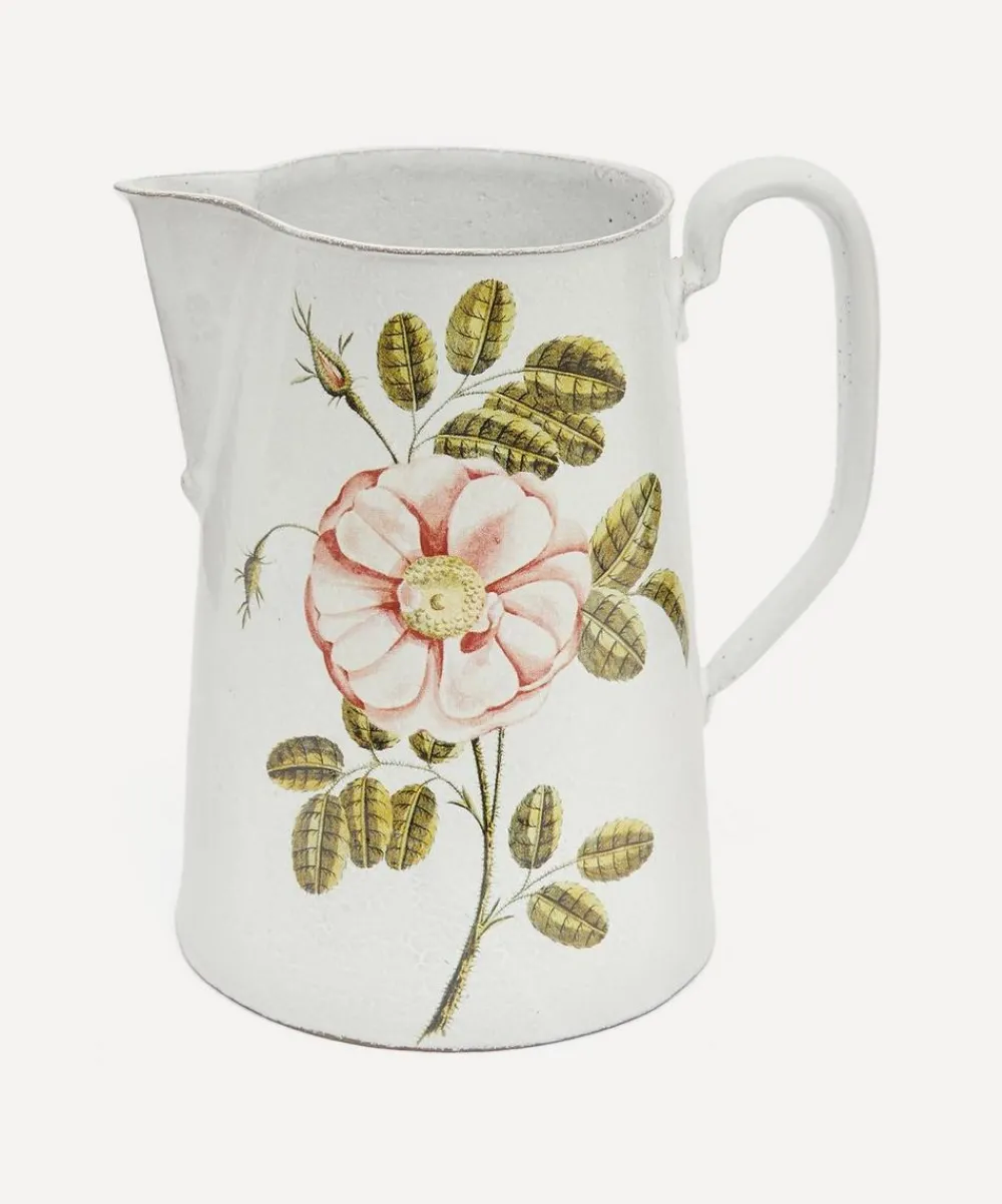 Astier de Villatte Glass & Drinksware^Rose Pitcher
